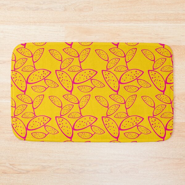 Item preview, Yellow and pink leaves designed and sold by Nadia Arsky.