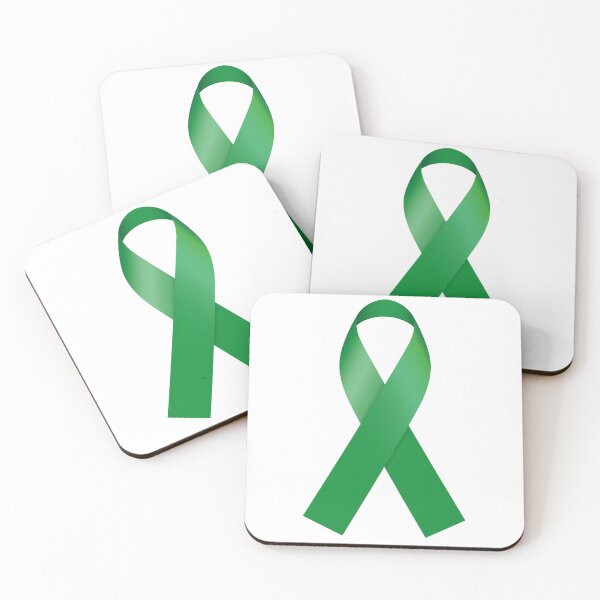 Item preview, Icon symbol of struggle and awareness, green ribbon. Ideal for educational materials and information designed and sold by LucianoCosmo.