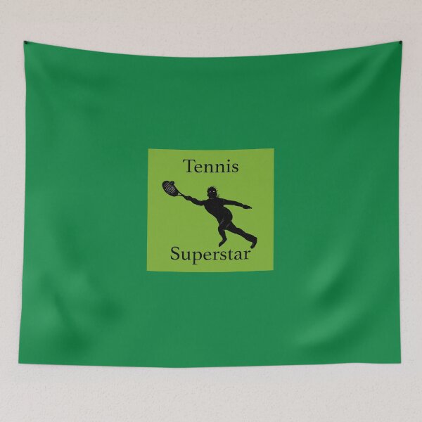 Item preview, Tennis Superstar | No Compromise | Girls in Sport designed and sold by Lovetrees.