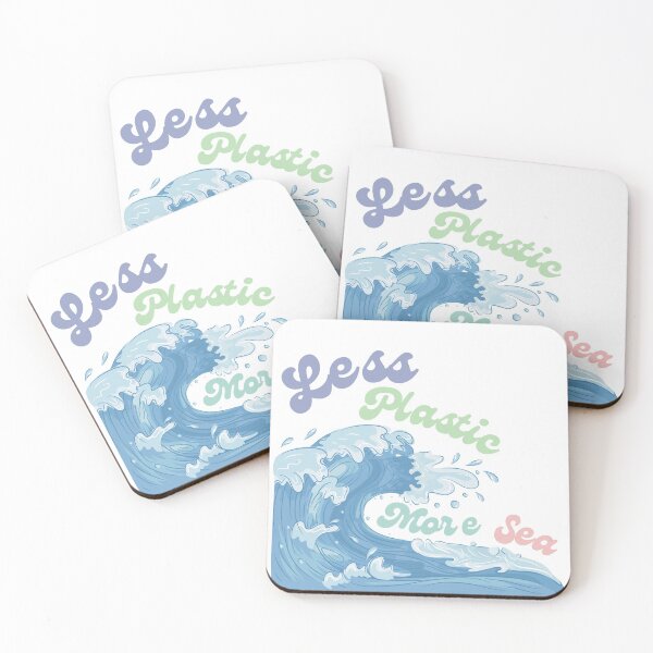 Item preview, Less Plastic More Sea  designed and sold by Preslava Genova.