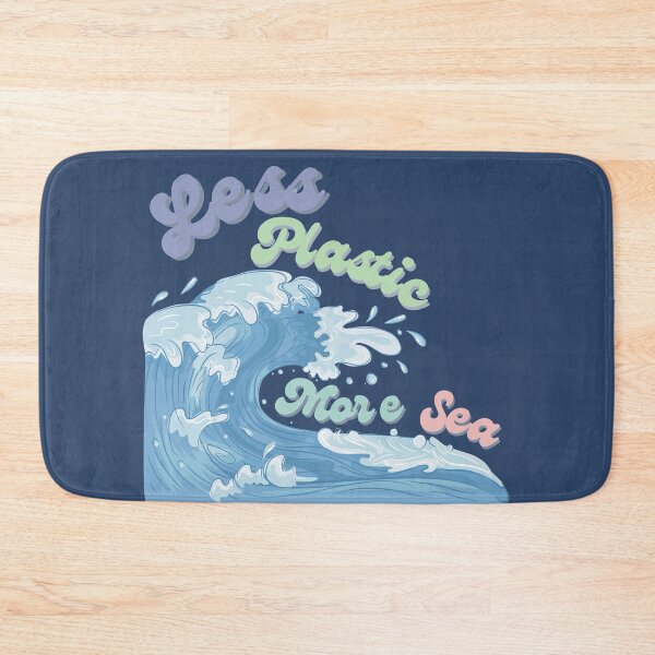 Item preview, Less Plastic More Sea  designed and sold by Preslava Genova.