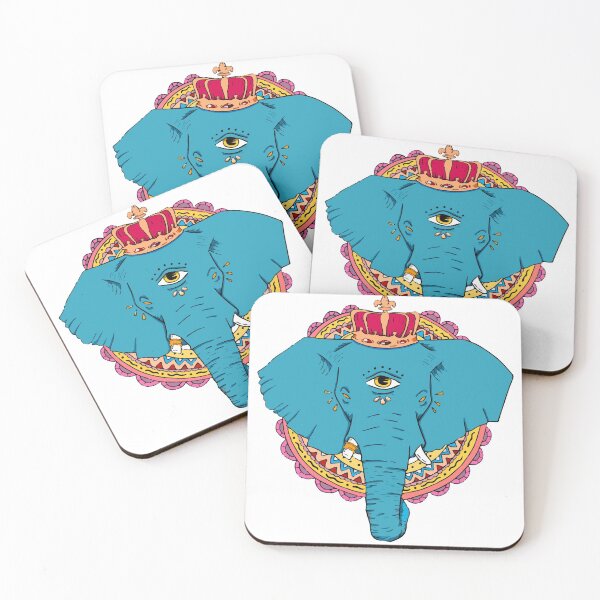 Item preview, One eye elephant fantasy art designed and sold by Chimp Champ.