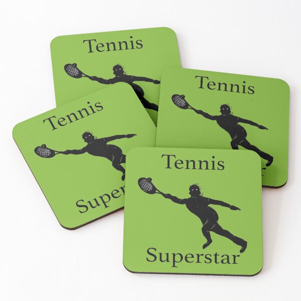Item preview, Tennis Superstar | No Compromise | Girls in Sport designed and sold by Lovetrees.