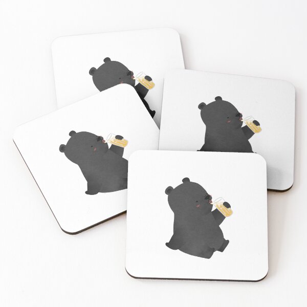 Item preview, Bear drinking Beer! designed and sold by Haey-.