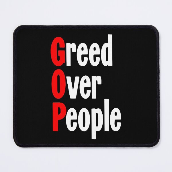 Item preview, Greed Over People designed and sold by Good-Looking Corpse.