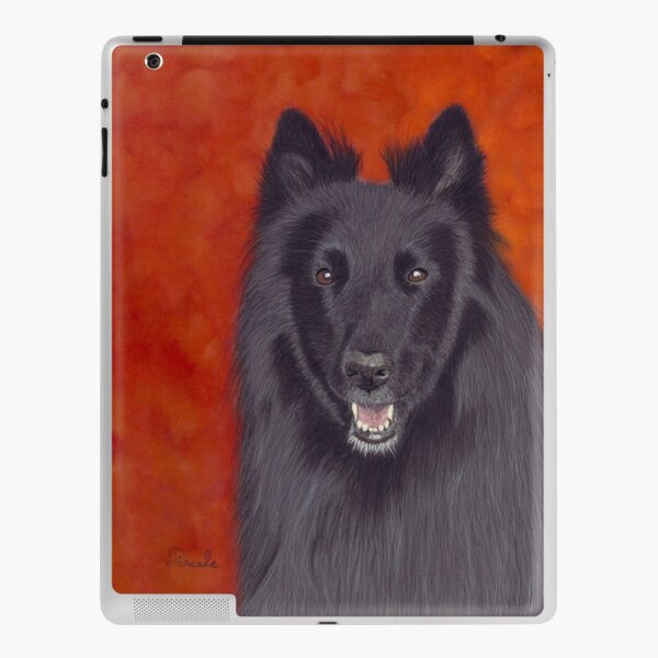 Groenendael portrait iPad Skin