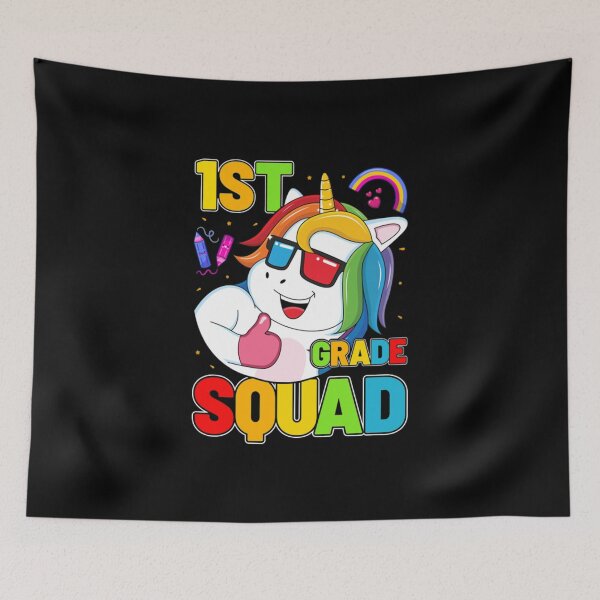 Item preview, First Day Of School T-ShirtFirst Grade Squad - 1st Grade Back To School Gift T-Shirt_by Albatross_ designed and sold by SHopCanom.