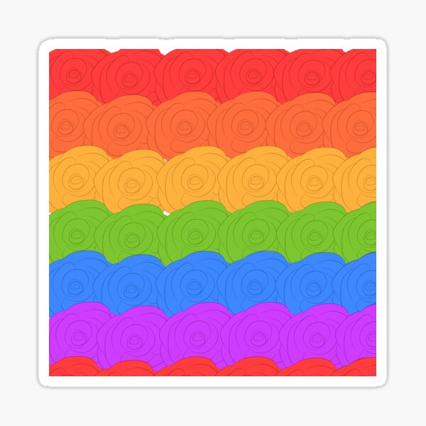 Item preview, Rainbow Roses designed and sold by TheKookyOne3005.
