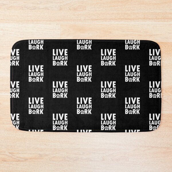 Item preview, Live Laugh Bark - dog designed and sold by cruzzcreation.