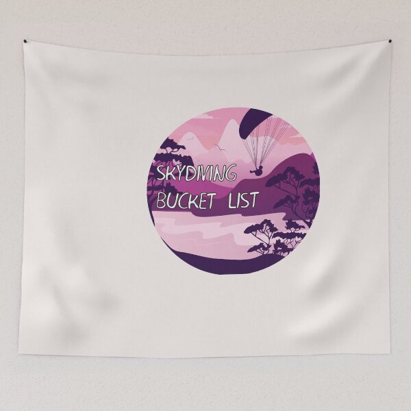 Item preview, skydiving bucket list designed and sold by WAISLYV.