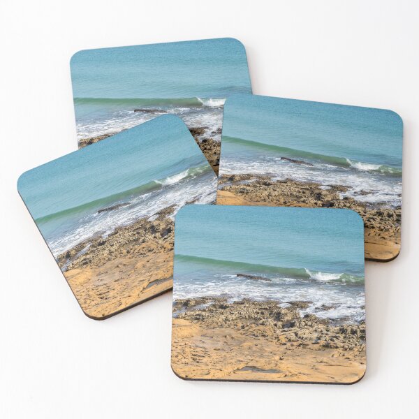 Item preview, Perfectly Formed Wave - Praia da Luz Gold Coast Algarve Portugal designed and sold by Georgia Mizuleva.