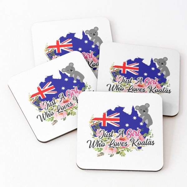 Item preview, Just A Girl Who Loves Koalas designed and sold by ProArtzilla.