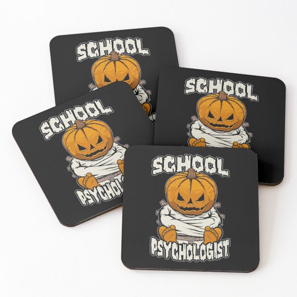 Item preview, School Psychologist Psychology Crazy Halloween Pumpkin designed and sold by GrandeDuc.