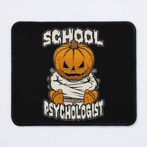 Item preview, School Psychologist Psychology Crazy Halloween Pumpkin designed and sold by GrandeDuc.