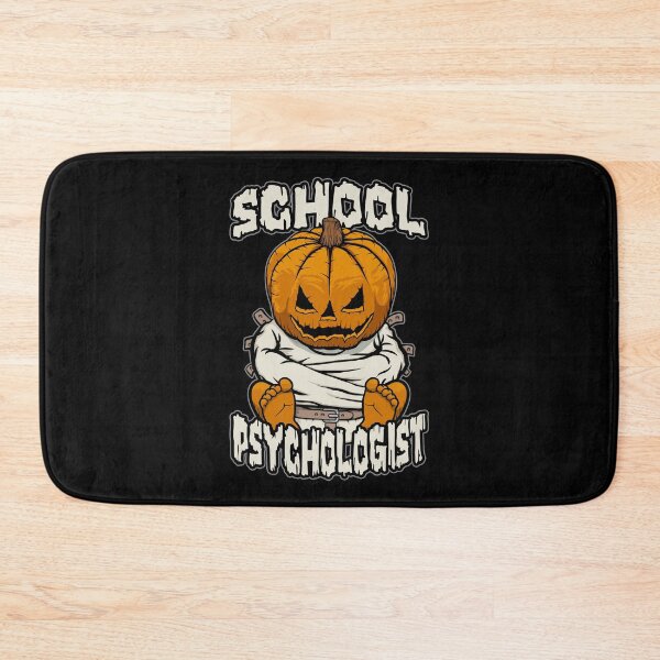 Item preview, School Psychologist Psychology Crazy Halloween Pumpkin designed and sold by GrandeDuc.