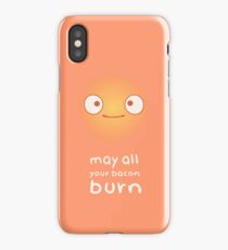 May All Your Bacon Burn iPhone Case
