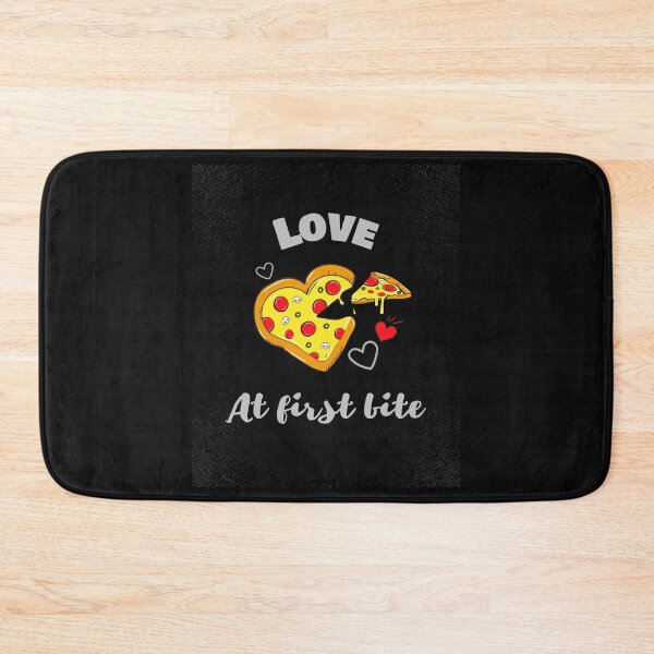 Item preview, one bite pizza l all i need is love and pizza l i wonder if pizza thinks about me too l pizza sticke   designed and sold by CoolFoxTee.
