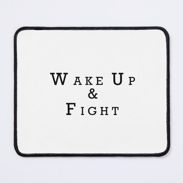 Item preview, wake up and fight designed and sold by kawtarben1.