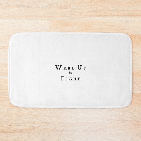 Item preview, wake up and fight designed and sold by kawtarben1.