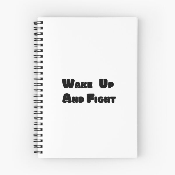 Item preview, wake up and fight designed and sold by kawtarben1.