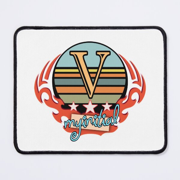 Item preview, My Initial Alphabet Letter - V - Personal Name designed and sold by uta917.