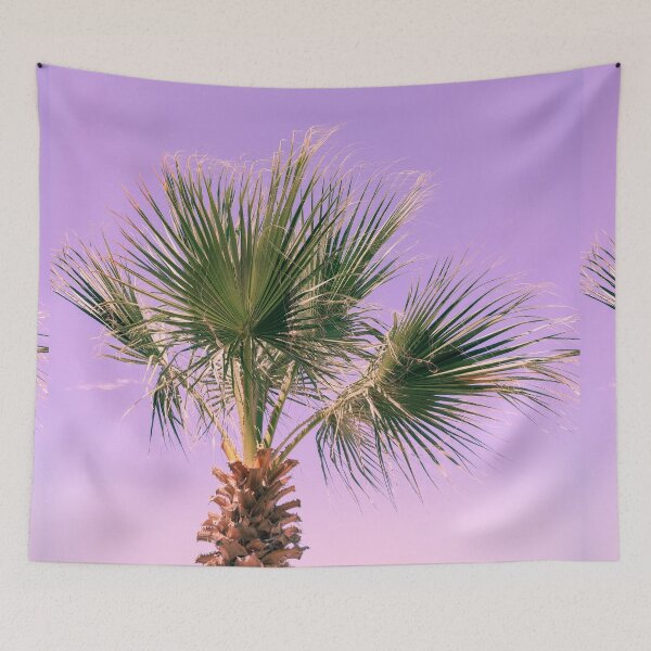 Item preview, Pink Sky And Palm designed and sold by SunriseAndHoney.