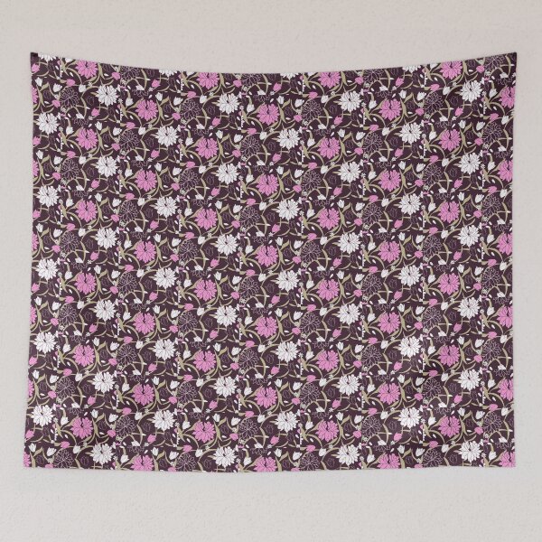 Item preview, purple flowers painted designed and sold by CoolFoxTee.