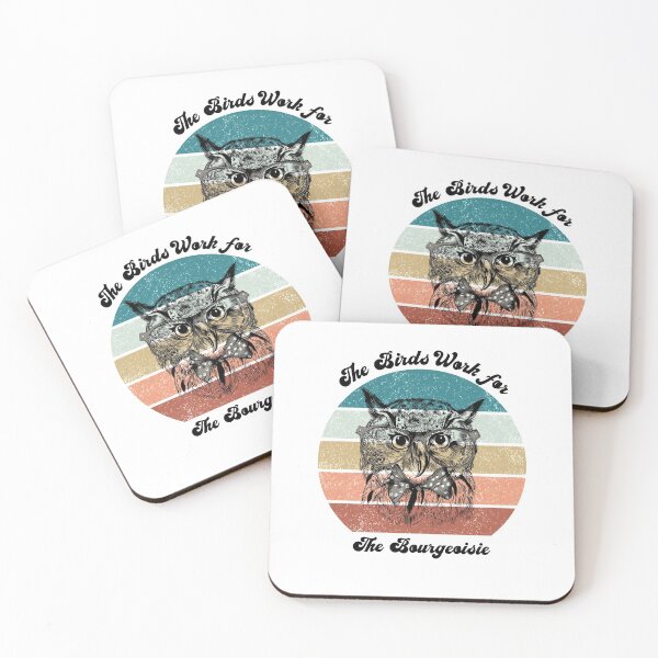 Item preview, The Birds Work for the Bourgeoisie designed and sold by VintagePathway.