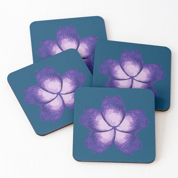 Item preview, purple flowers shirt designed and sold by CoolFoxTee.
