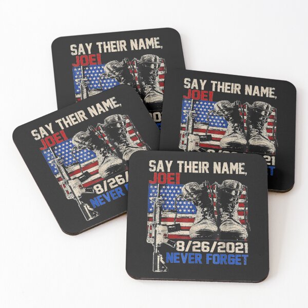 Item preview, Say Their Names Joe Names Of Fallen Soldiers 13 Heroes T-Shirt designed and sold by Amancio-Scott.