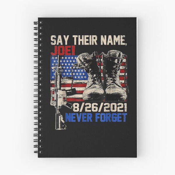 Item preview, Say Their Names Joe Names Of Fallen Soldiers 13 Heroes T-Shirt designed and sold by Amancio-Scott.