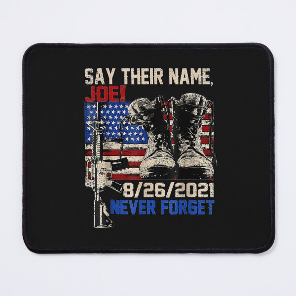 Item preview, Say Their Names Joe Names Of Fallen Soldiers 13 Heroes T-Shirt designed and sold by Amancio-Scott.