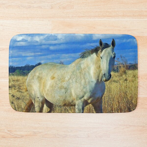 Item preview, Dapple Grey Horse in Winter Field designed and sold by Giftables.