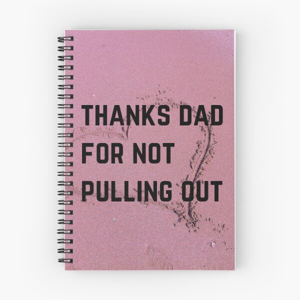 Item preview, thanks dad for not pulling out designed and sold by czavonarola.