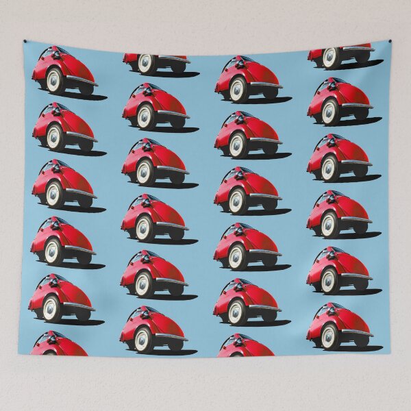 Item preview, Red Bubble Car designed and sold by candc-retro.