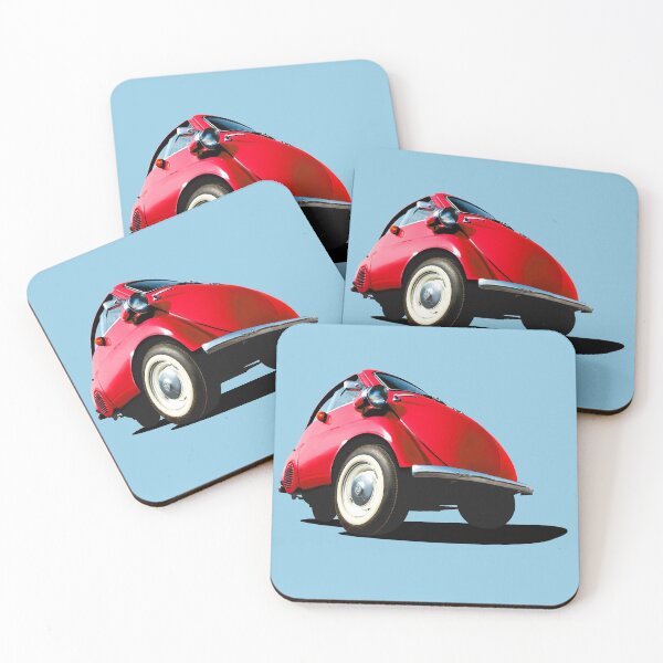 Item preview, Red Bubble Car designed and sold by candc-retro.