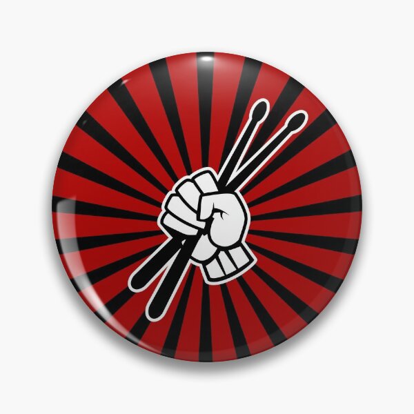 Item preview, Drummer Drumsticks Hand Graphic designed and sold by playloud.