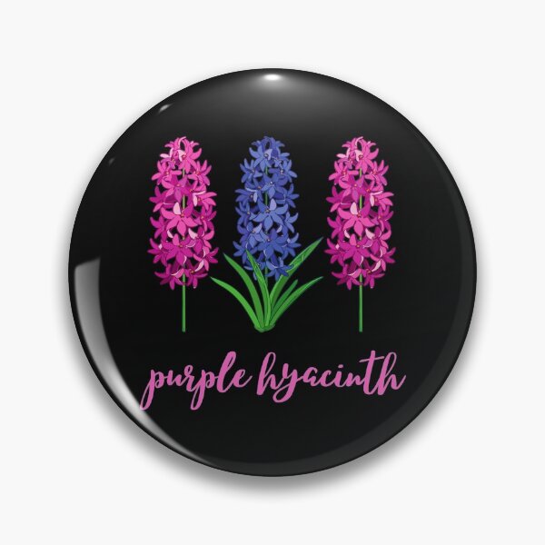 Item preview, purple hyacinth shirt designed and sold by CoolFoxTee.