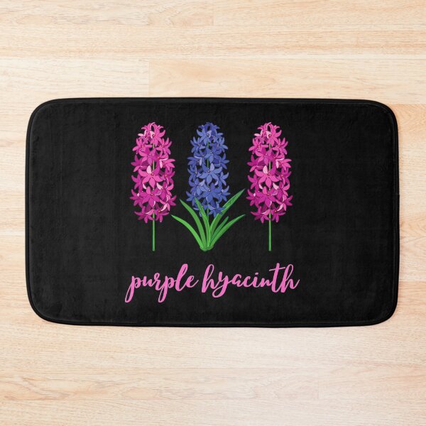 Item preview, purple hyacinth shirt designed and sold by CoolFoxTee.