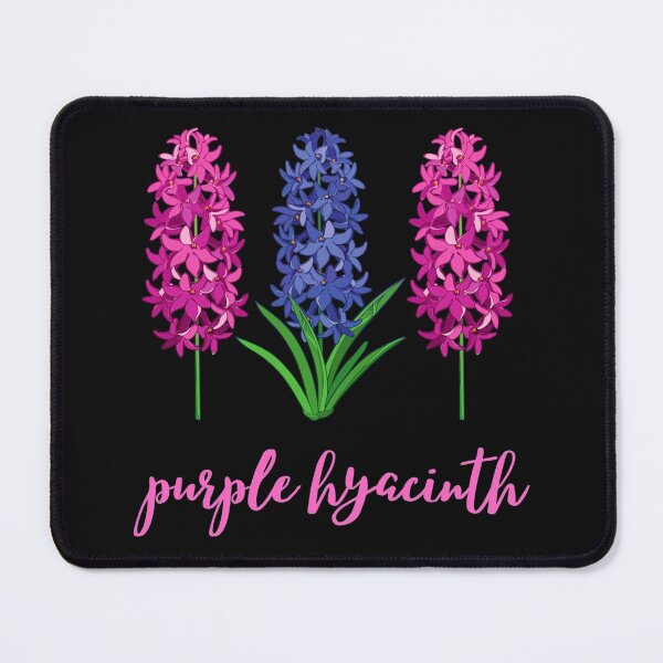 Item preview, purple hyacinth shirt designed and sold by CoolFoxTee.
