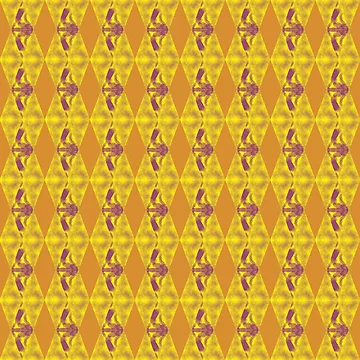 Artwork thumbnail, Pattern Of Triangles In Yellow by Bodino