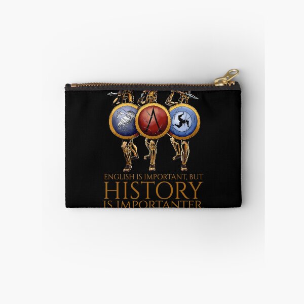 Item preview, English Is Important, But History Is Importanter - Ancient Greek Hoplites designed and sold by Styrman.