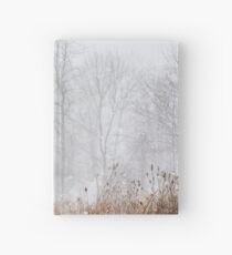 Winter storm on the mountain Hardcover Journal