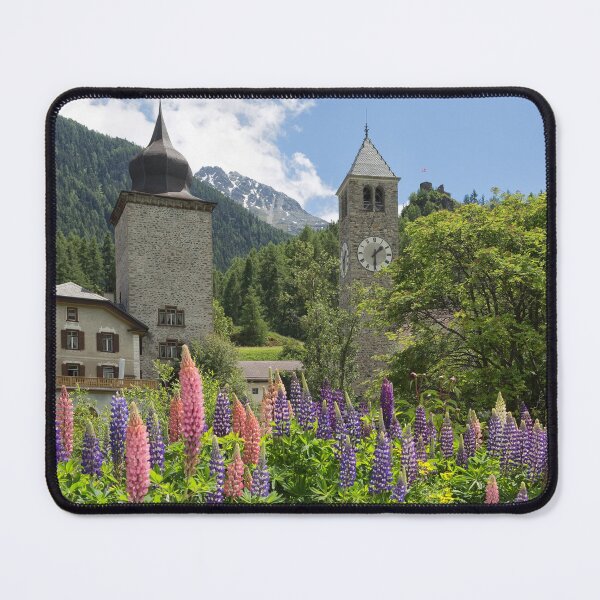 Tuor Planta und Evangelische Kirche, Sasch Mauspad