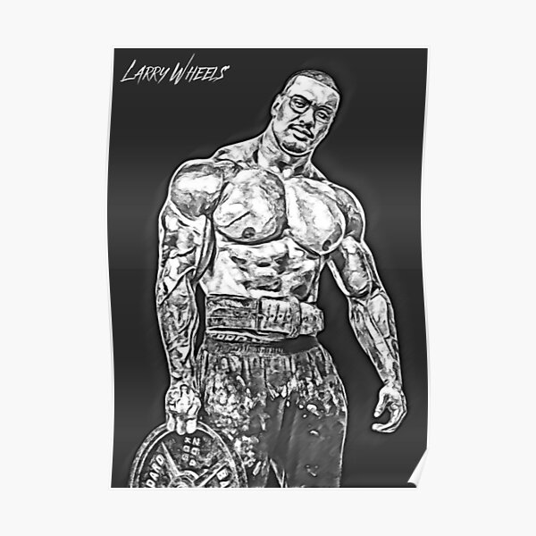 "LARRY WHEELS PLATE HOLD SKETCH" Poster for Sale by HeavyLiftGift