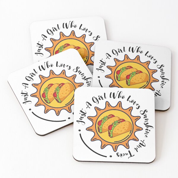 Item preview, Just A Girl Who Loves Sunshine And Tacos designed and sold by Joyamotion.