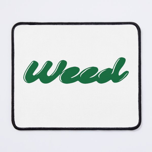 Item preview, Weed typography design for stoners designed and sold by WeedHighLife.