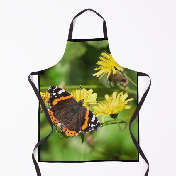 Item preview, Red admiral on Autumn hawkbit designed and sold by Jouko Lehto Photography.