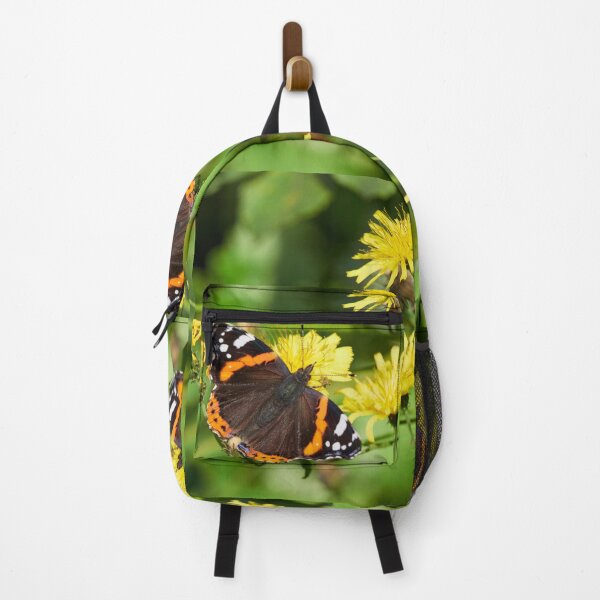Item preview, Red admiral on Autumn hawkbit designed and sold by Jouko Lehto Photography.