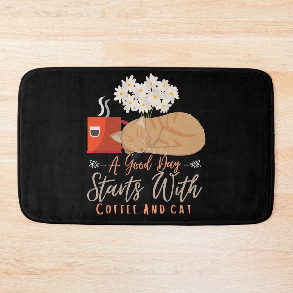 Item preview, A Good Day Starts With Coffee And Cat designed and sold by Anupol.
